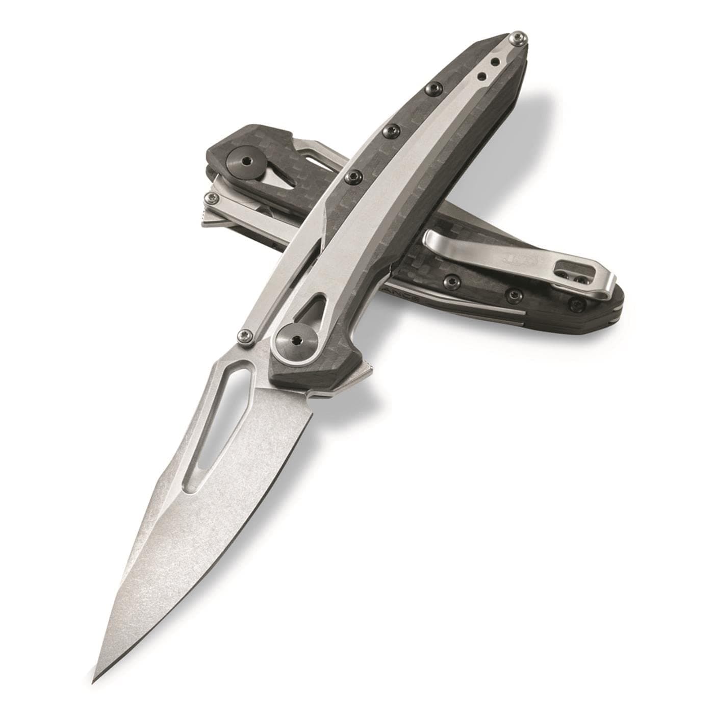 Zero Tolerance Original 0990, CPM 20CV Spear Point Pocket Knife, 3.25-in. Blade, Manual KVT Ball Bearings Opening, Inset Liner Lock (0990)