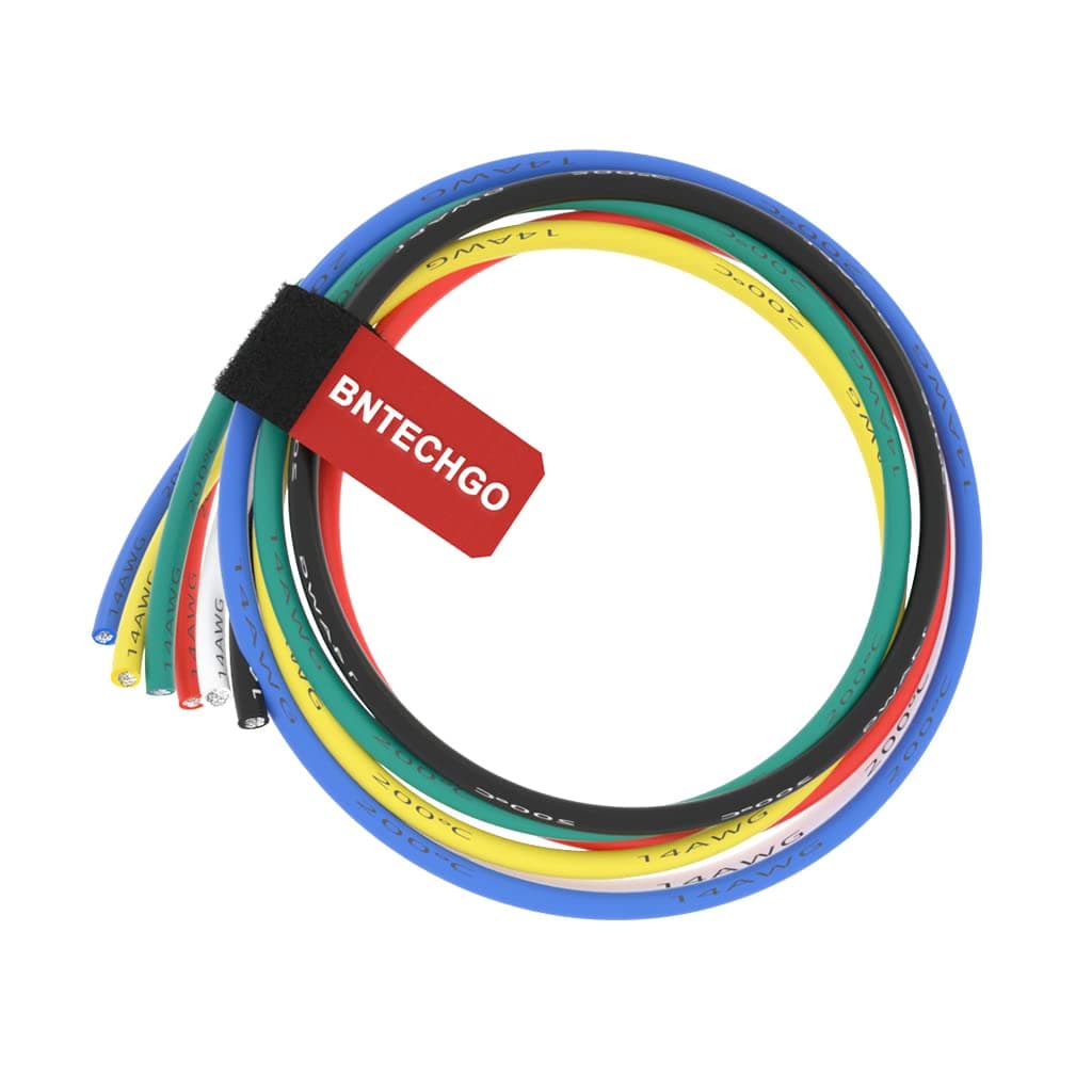 14 Gauge Silicone Wire Kit 6 Color Each 3 ft Flexible 14 AWG Stranded Tinned Copper Wire