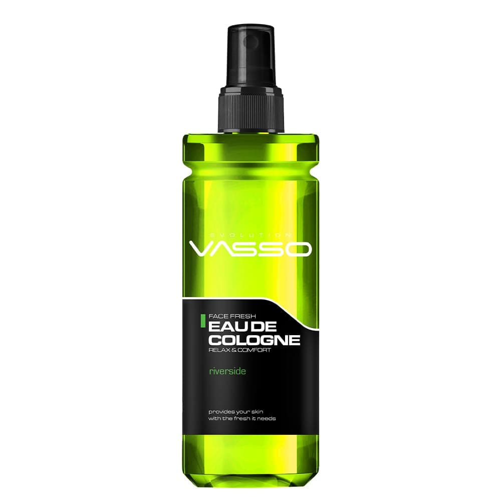 Vasso Eau De Cologne Relax & Comfort Face Fresh Barber Cologne River Side 370ml