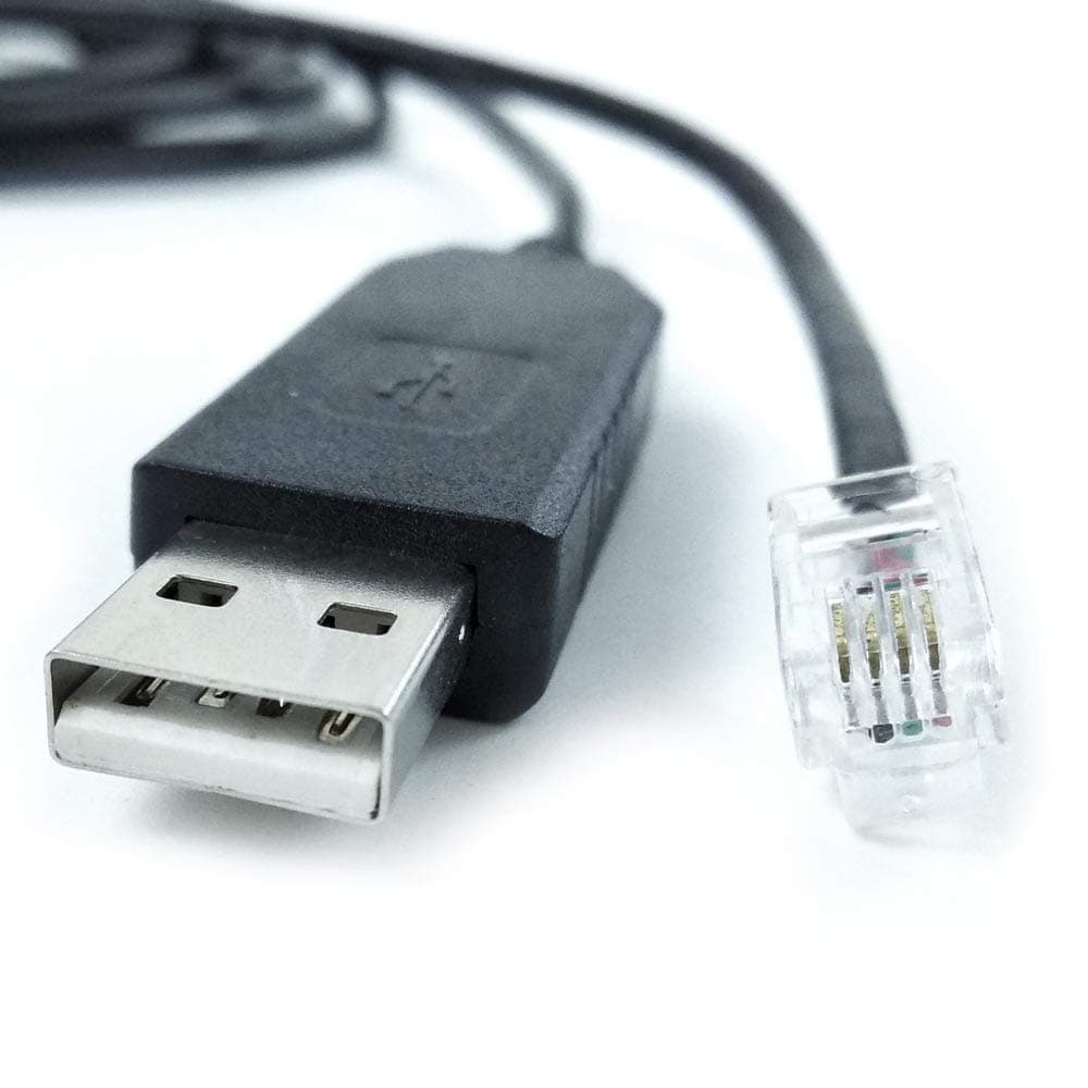 USB to RJ9 Cable for Celestron HC, for Hand Controller with RJ9 Port, USB Control Cable for Celestron Computerized Telescope. (16 FT / 5M)