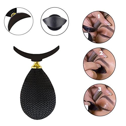 Eyeshadow Stamp Crease Make Precise Eyeshadow In Seconds, Silicon Eyeshadow Applicator Eye Shadow Makeup Tool Best Christmas Gift by Pretty Comy