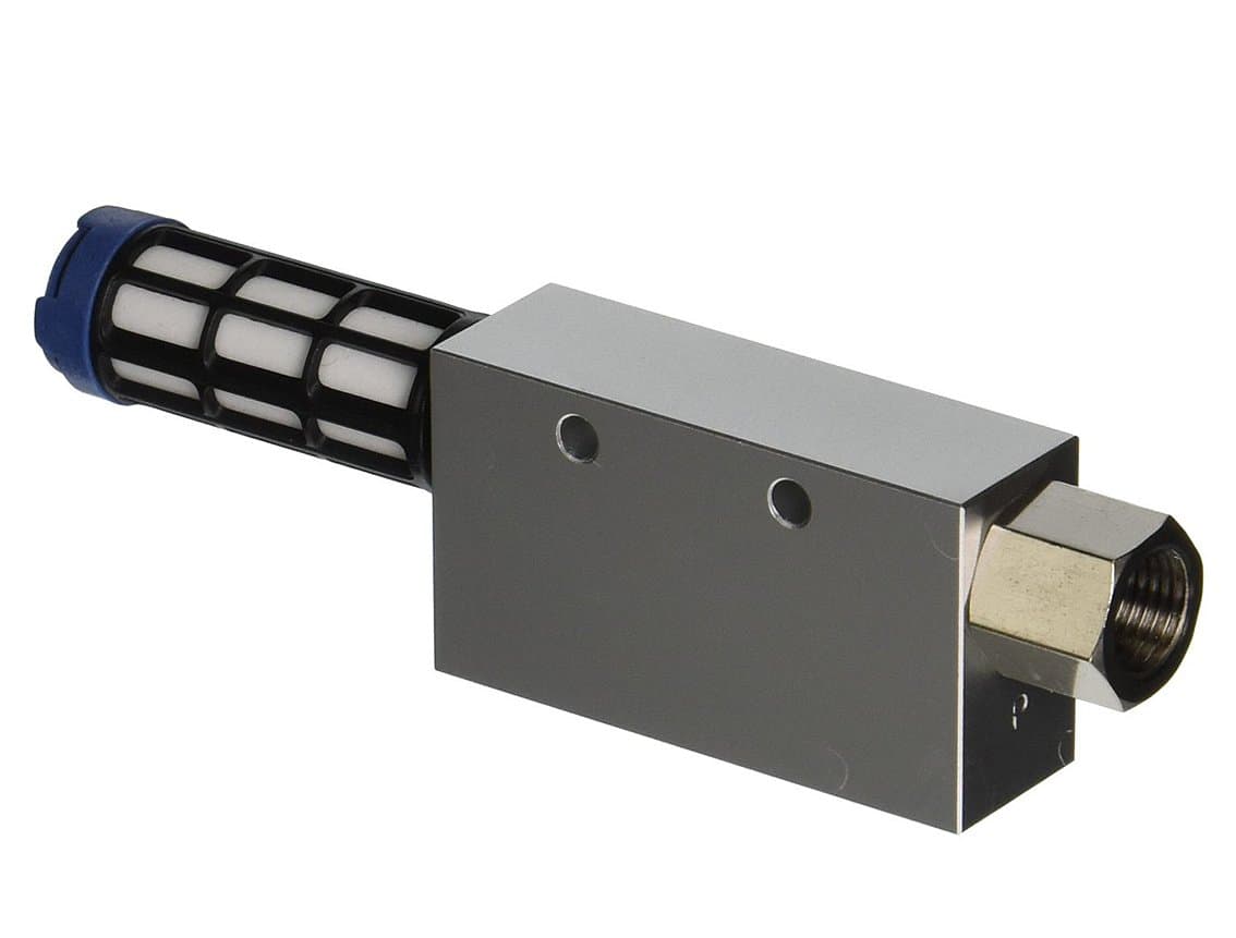 CV15H CV Vacuum Venturi Generator, 1.5 mm Nozzle, 26.5" Hg