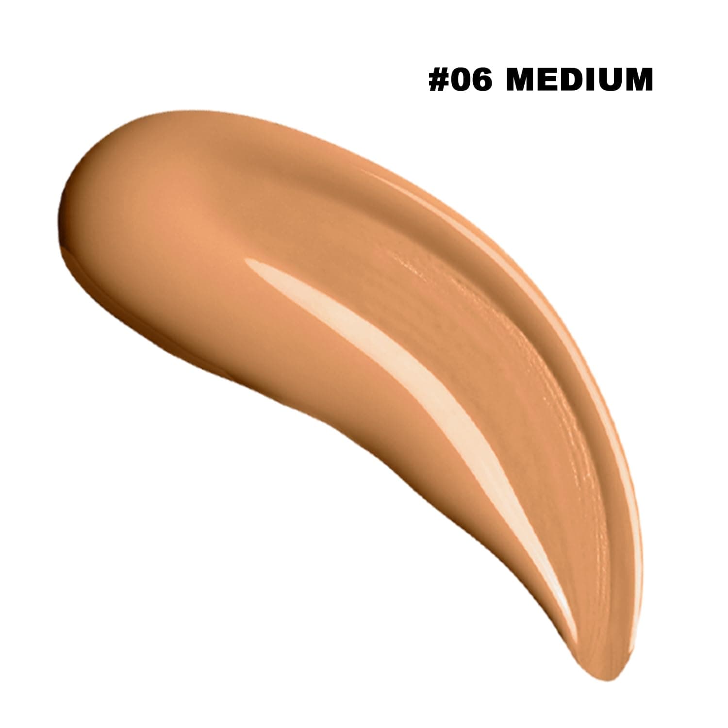 Halo Glow Liquid Filter, Primer Complexion Radiance Booster for A Glowing, Soft-Focus Look, Vegan & Cruelty-Free, #06 MEDIUM with Brush