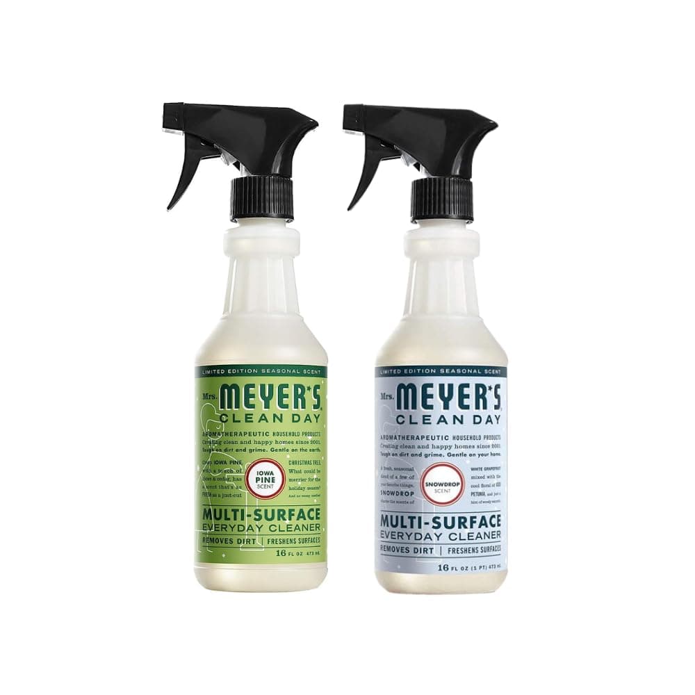 MRS. MEYER'S CLEAN DAY Variety, 1 Mrs. Meyer's Multi-Surface Cleaner, 16 OZ, 1 Mrs. Meyer's Multi-Surface Cleaner, 16 OZ, 1 CT (Iowa Pine + Snow Drop)