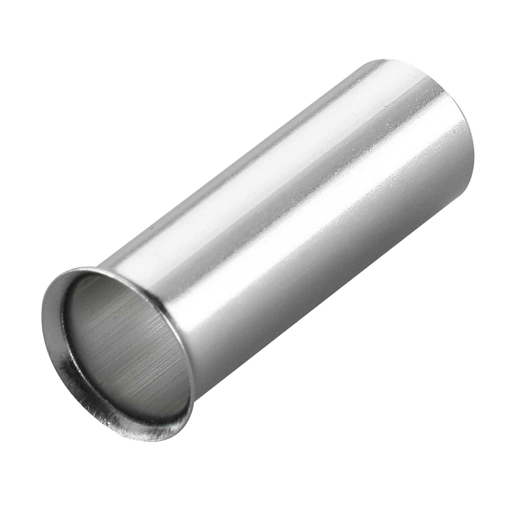 Baomain 100-Pack AWG 10/6mm² Long: 12mm Copper Crimp Connectors – Non-Insulated Ferrule Pin Terminals (EN6012)