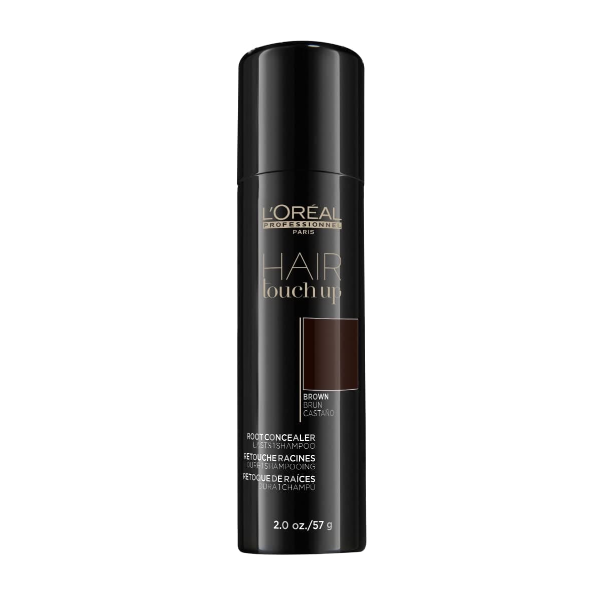 L'Oréal Professionnel Hair Touch Up - Root Concealer Spray - Blends and Covers Grey Hair, Does Not Transfer or Smear