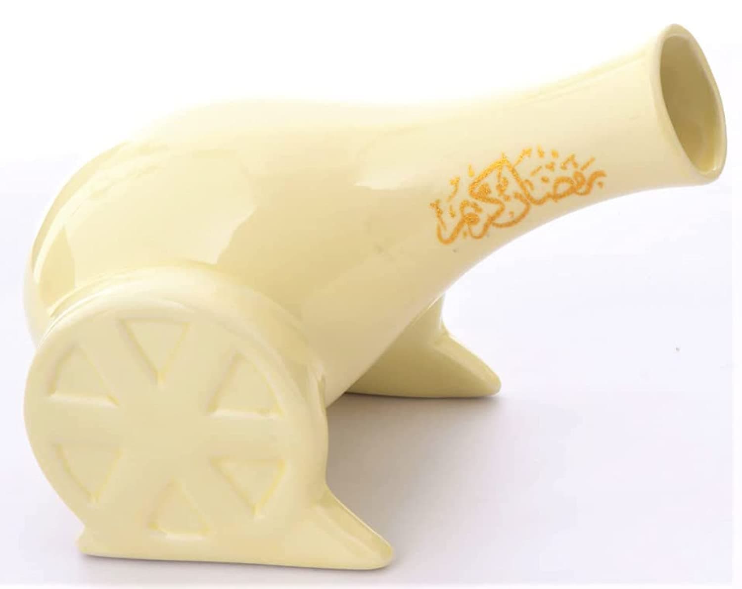Silly Billy Ramadan Cannon Home Décor (12.3 * 7.1 * 8.3CM), Off-white