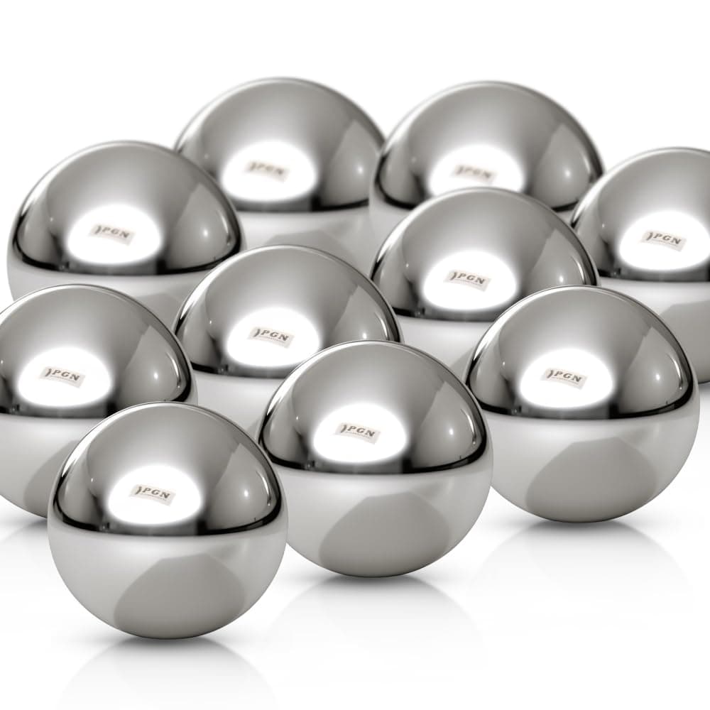 (10 Pieces) PGN - 3/4" Inch (0.75") Precision Chrome Steel Bearing Balls G25