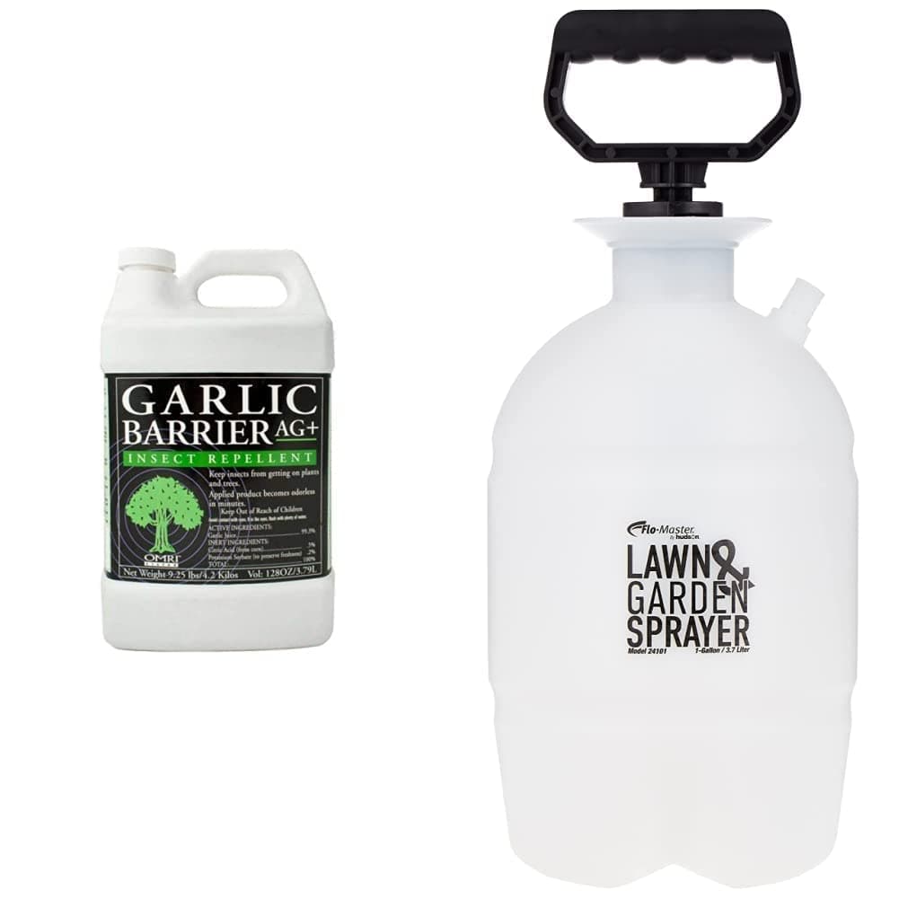 Garlic Barrier Natural Pest Repellent Sprayer Bundle