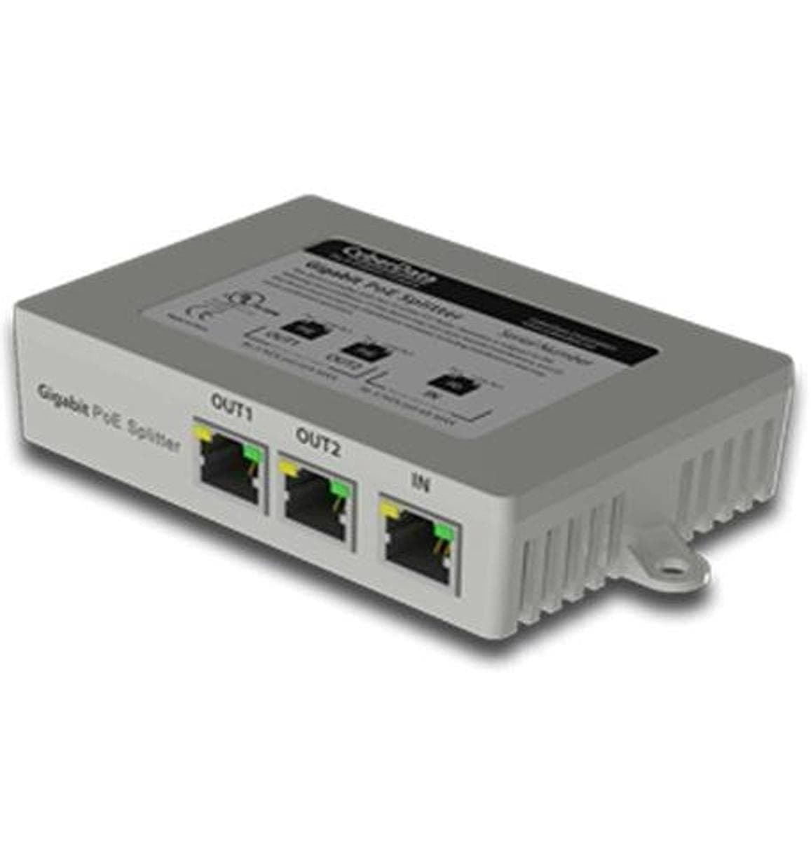 CyberData 2-Port PoE Gigabit Switch - 2 Ports - 2 x POE+ - 10/100/1000Base-T - PoE Ports - Desktop