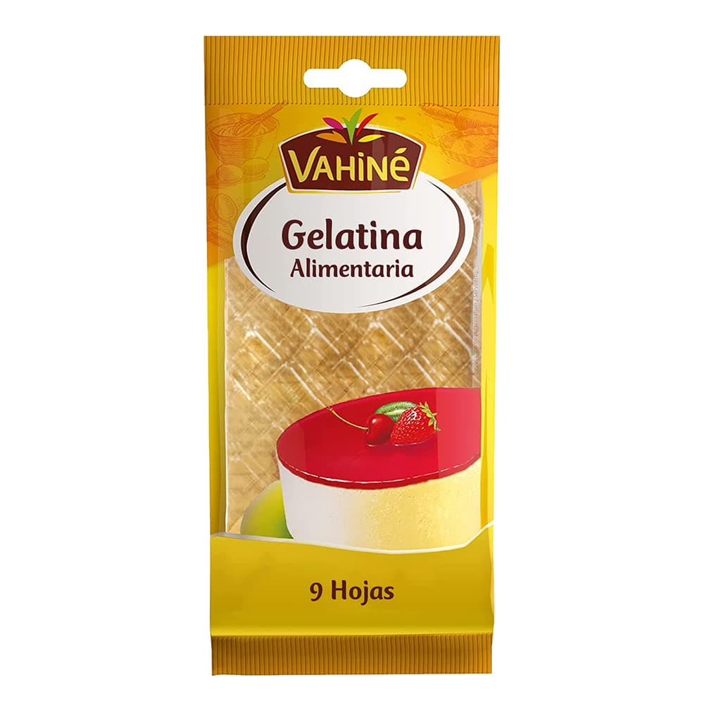 Gelatine, 9 Sheets x 2 g