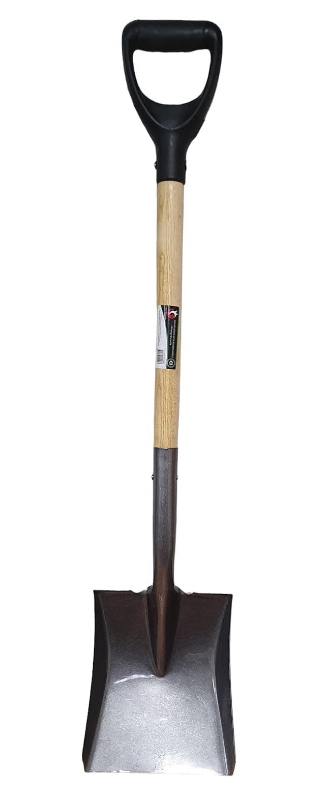 Easy Shopping® 41-Inch Heavy-Duty Square Shovel Multi-Purpose for Gardening, Digging, Snow Removal, Builders Shovel, Rubber Grip Strong handle