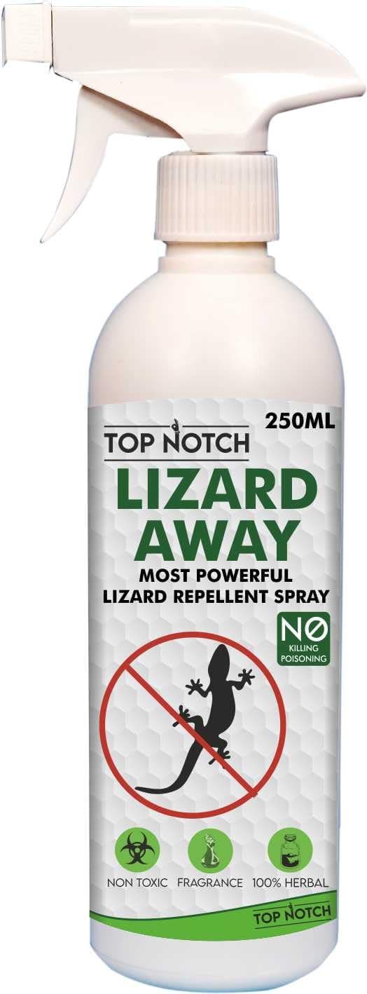 Lizard Spray - 250ml | Safe & Effective Repellent for Lizards | Long-Lasting Protection | Non-Toxic & Odourless Formula | Indoor Use