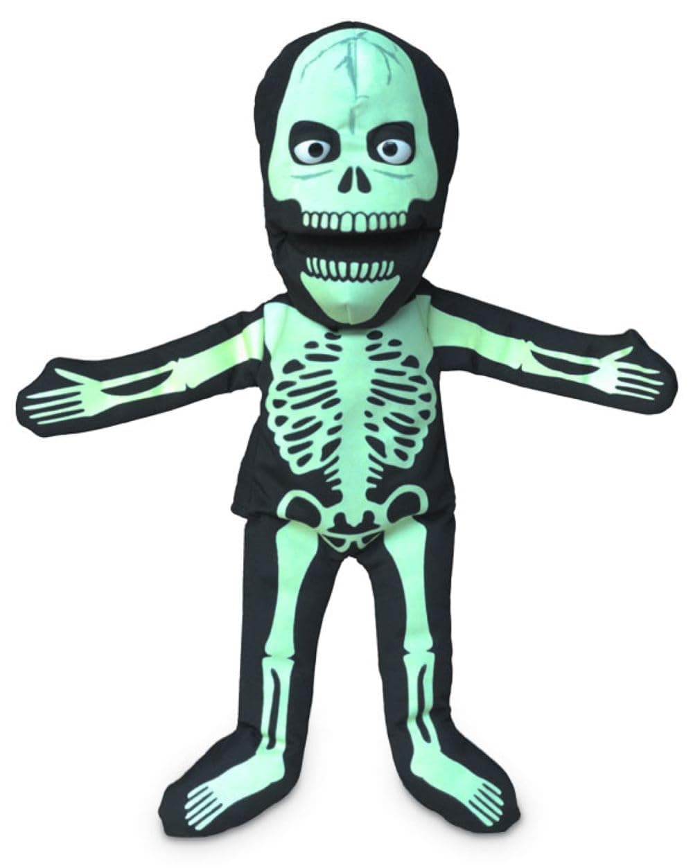 14" Skeleton, Glow in The Dark, Hand