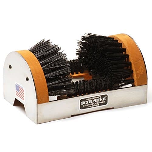 Scrusher - Chrome Boot & Shoe Brush - Leave The Mess Outside