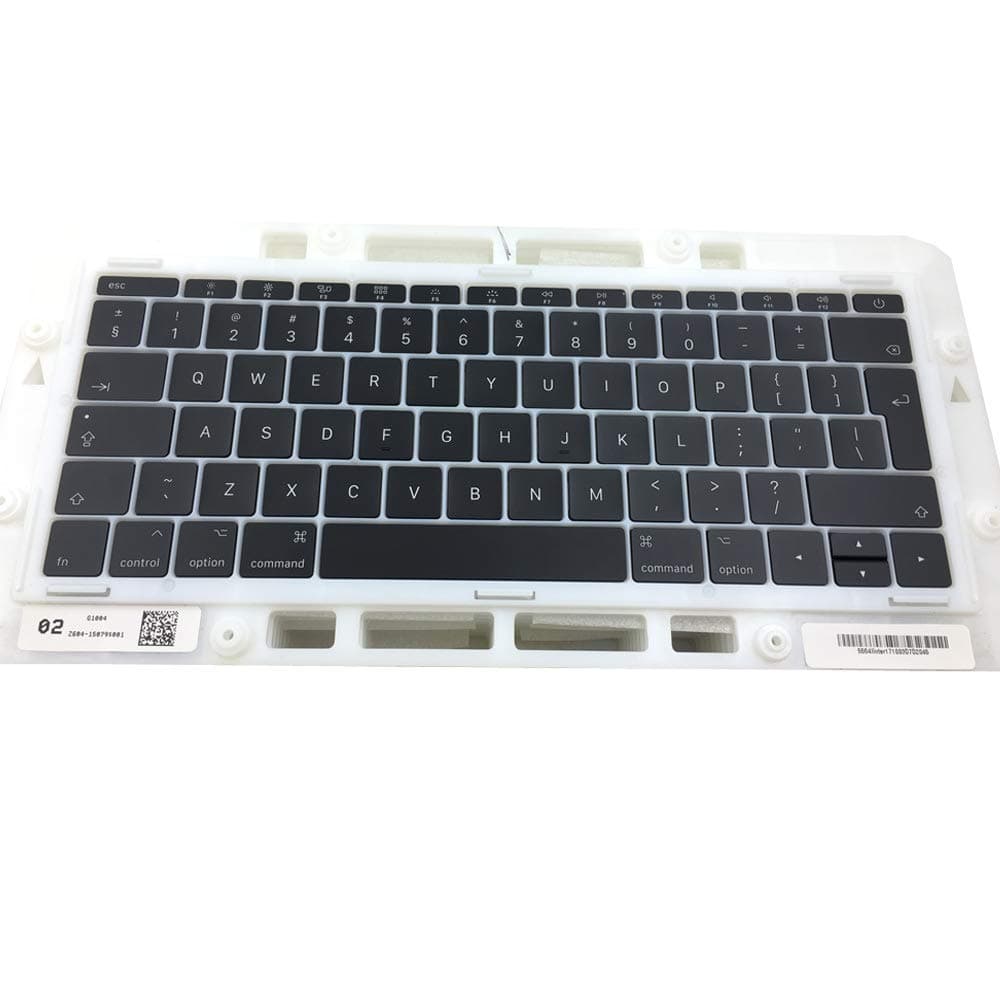 OLVINS Replacement Key Cap Set UK Keyboard Keycaps Keys QWERTY for MacBook Pro Retina 13" A1708 UK keyboard keys
