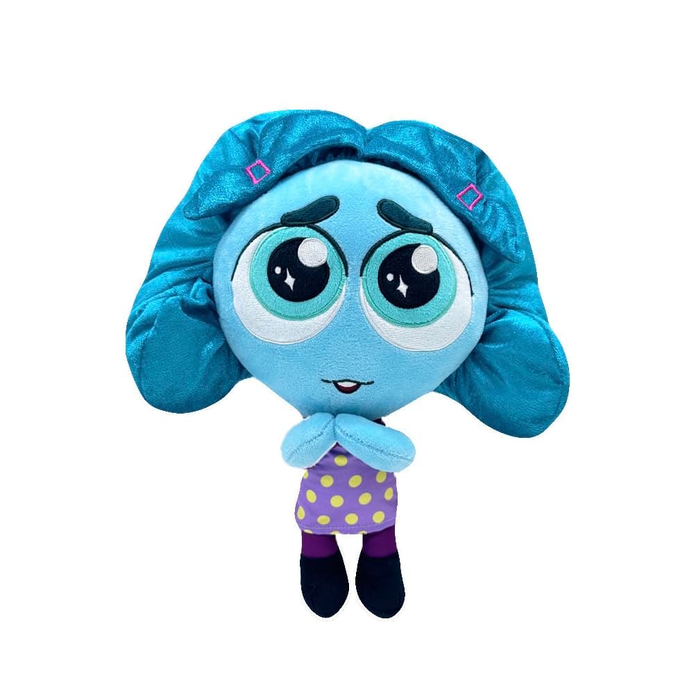Inside Out 2 Plush, Stuffed Figure Dolls Anxiety Embarrassment Ennui Plushies Toy for Movie Fans, Great Birthday Easter for Boys Girls Fans (12" Envy)