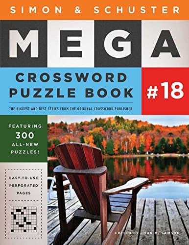 Simon & Schuster Mega Crossword Puzzle Book #18: Volume 18 (S&S Mega Crossword Puzzles)