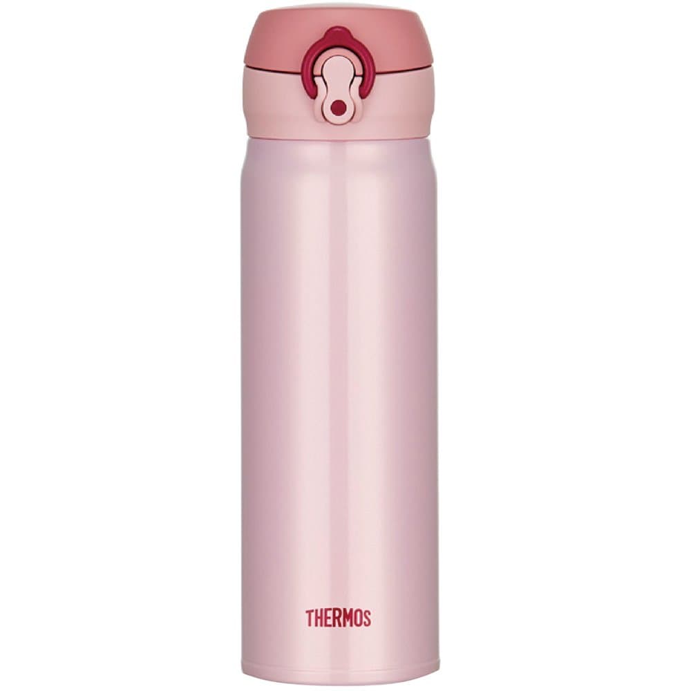Thermos Vacuum Insulation Mug One-touch Open Type 0.5L Burgundy JNL-500 PCH (Peach)