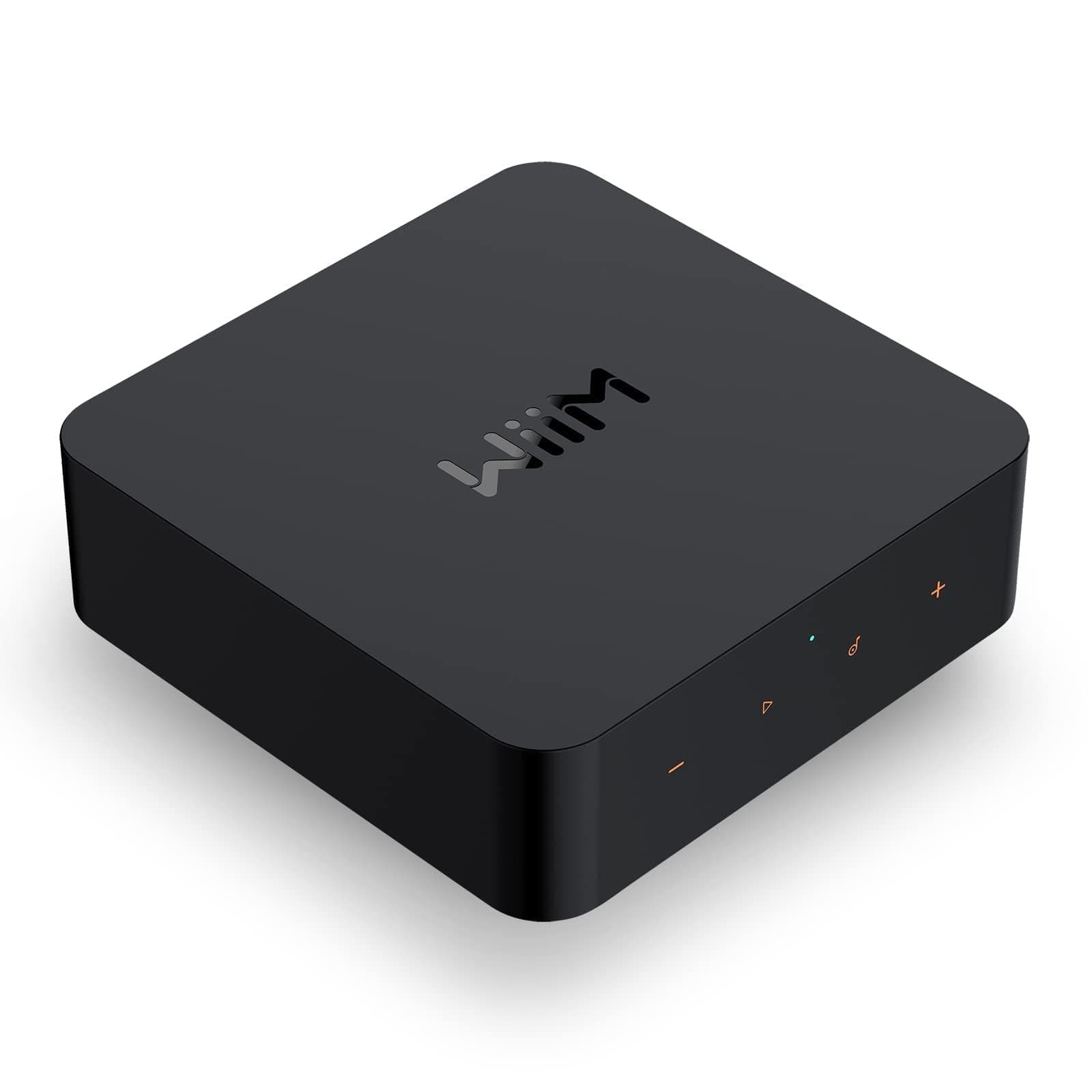 WiiM Pro AirPlay 2 Receiver, Google Cast Audio, WiFi Multiroom Streamer, Works with Alexa, Siri and Google Assistant, Stream Hi-Res Audio from Spotify, Amazon Music, Tidal and More