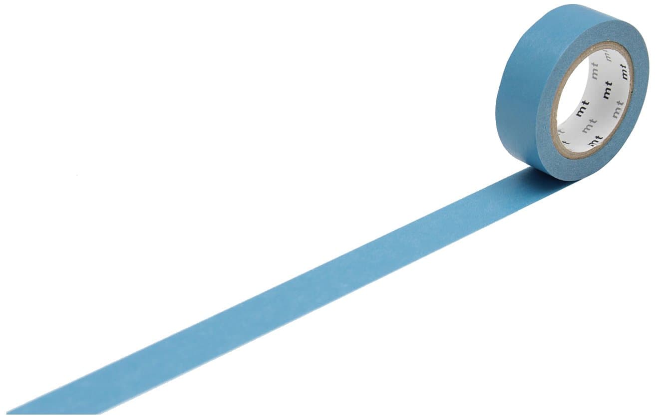 mt Asahanda Washi Masking Tape Roll - Blue
