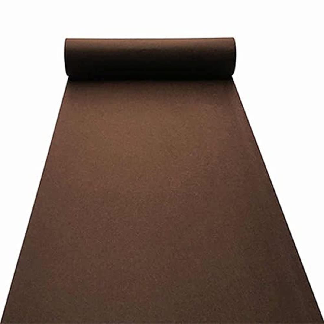 ZARACARPETS; 'can change the floor Has Launched Non Woven Wedding Carpets, Carpets for Church Aisle,Carpet for Marriage Hall, Events, Exhibitions,Functions and Gallaries Size 5x115 feet(6 MM) Color Brown