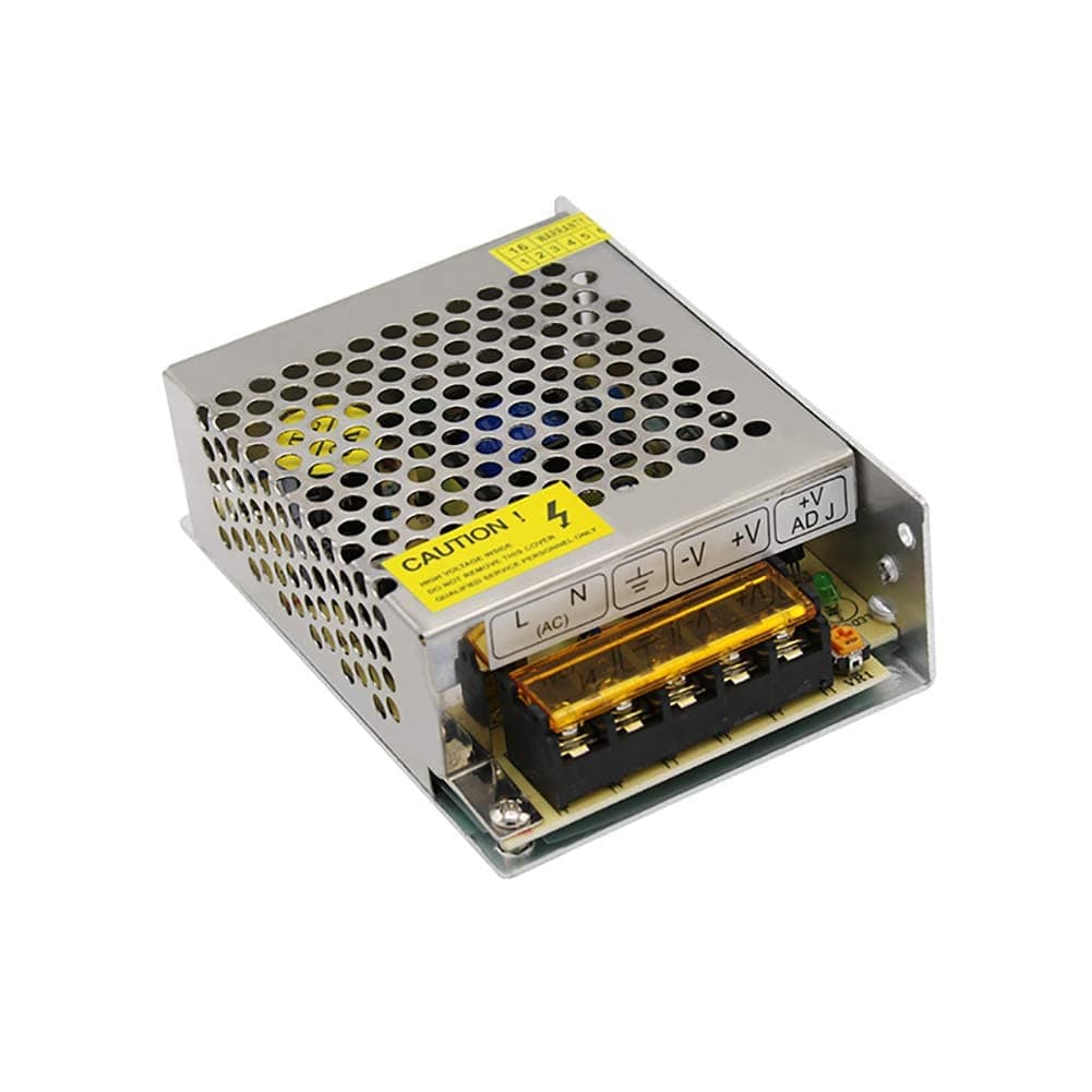 5V 5A Power Supply,25W Universal Regulated Switching Power Converter Adapter Transformer for LED Strip Light,Probe Signal Lamp,CCTV, Radio, Computer Project