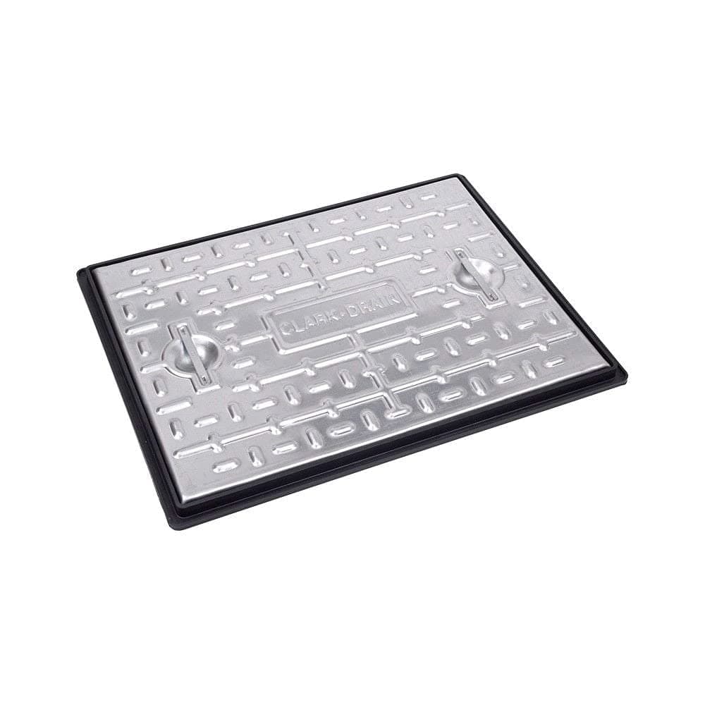 Clark-Drain Clark Drain 600 x 450mm Galvanised S/S 5T Manhole Cover PC6BG
