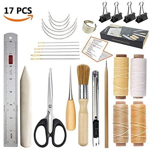 OETNAISAN 1 1, 17 Pcs Bookbinding Kits