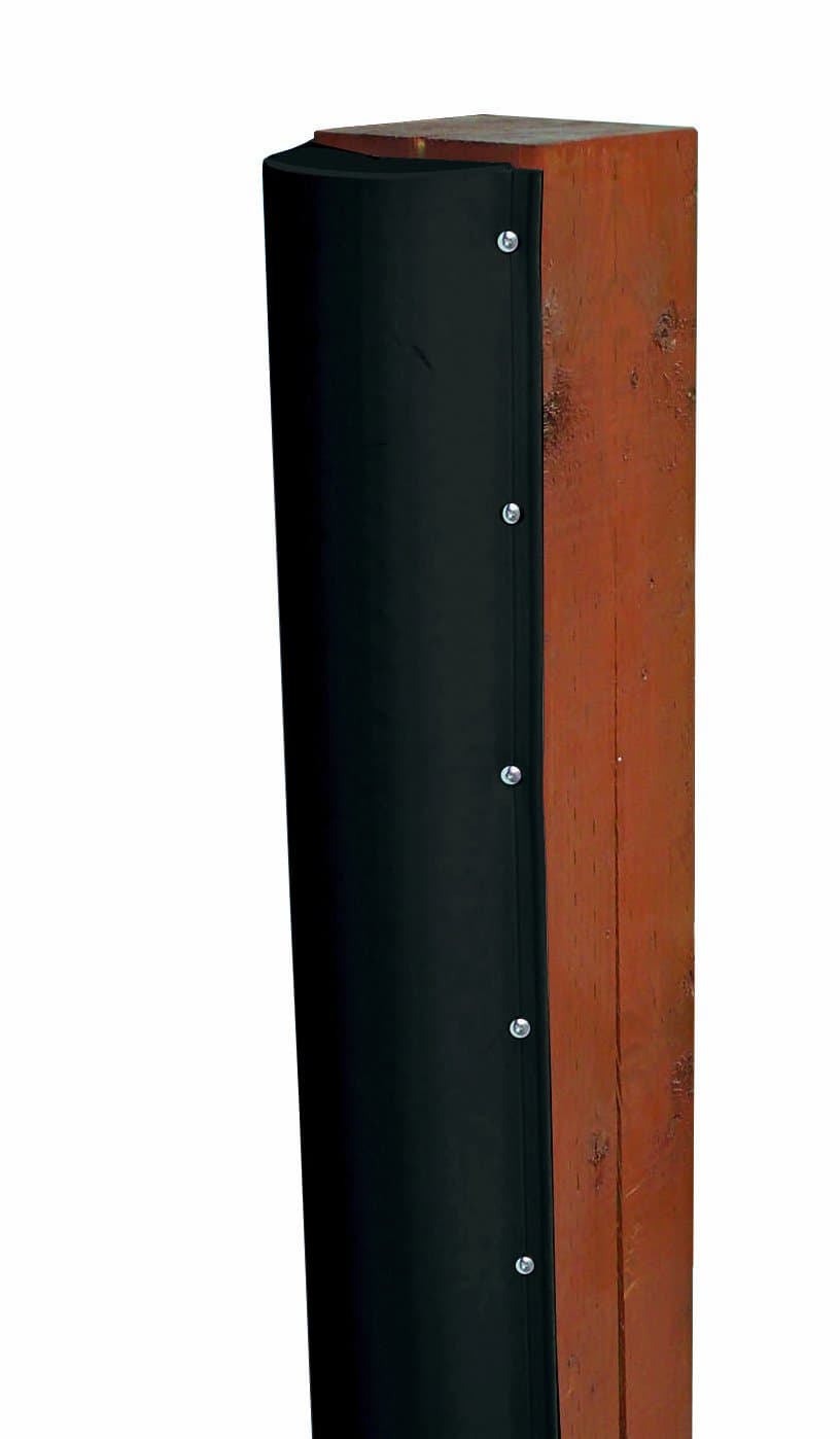DE1020BF PVC Piling Bumper (Black, 6-Feet)