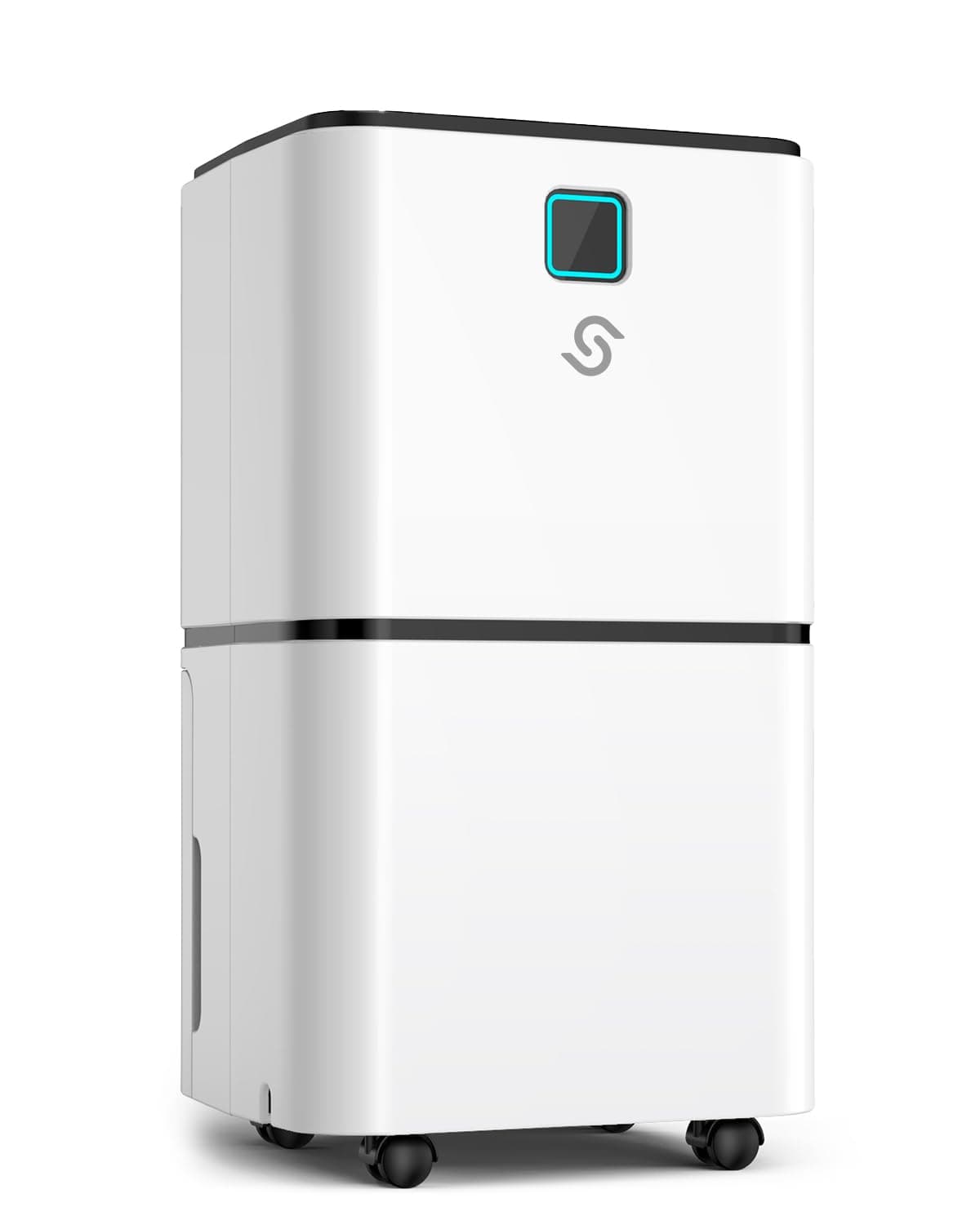 2000 Sq. Ft Dehumidifier for Home/Basement, 30 Pints 36 dB Dehumidifiers for Bedroom/Bathroom With Drain Hose LED Intelligent Humidity Light