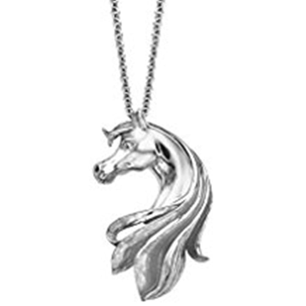 Kabana Horse Pendant In Sterling Silver