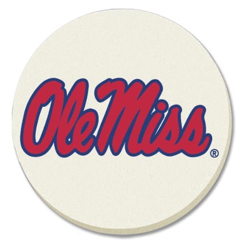 NCAA Ole Miss Rebels Absorbent Coaster - Pack Of 4