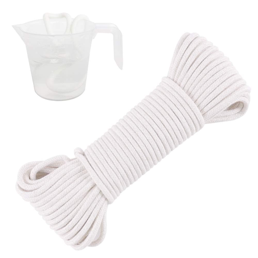 Self Watering Wick Cord, Sonku 80 Feet Nylon String Rope for Self-Watering Planter Pot DIY Automatic Watering Device System Potted Plant Sitter Auto Drip Irrigation Waterer