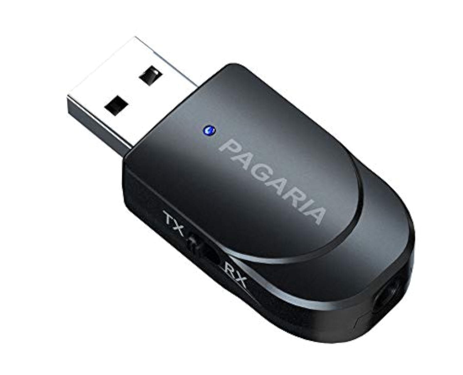 2 in 1 Bluetooth 5.0 Transmitter Receiver 3.5mm Stereo Audio Adapter with Mic, Easy Slide Switch Mode, Model: KN330