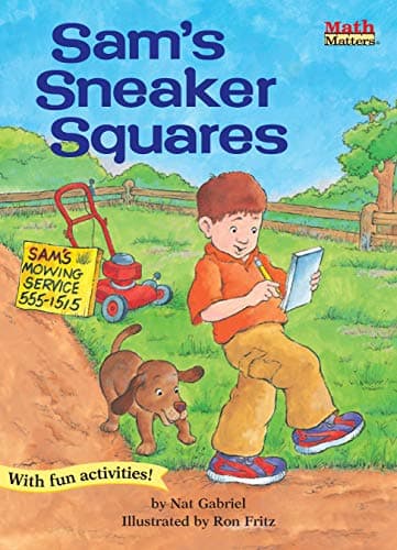 Sam's Sneaker Squares: Measuring: Area (Math Matters ®) Paperback – August 1, 2006