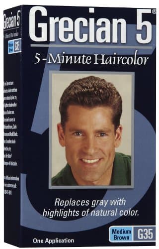 Grecian Formula 5-Minute Hair Color, Medium Brown