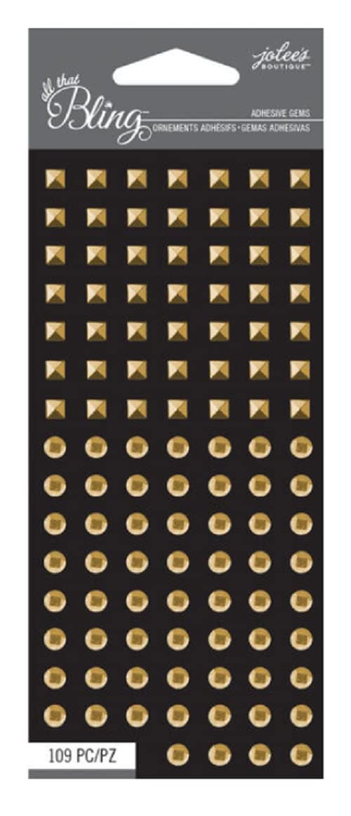 jolees Boutique Mini Studs Gold 50-50863