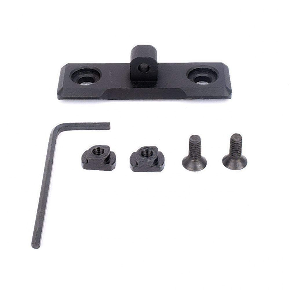 M-Lok Bipod Mount Adapter AR15 Bipod Adaptor Fits mlok Rail for Harris Bipod Sling Stud Aluminum