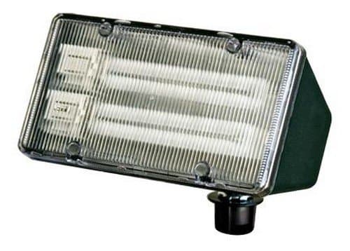 Dabmar Lighting DF5850-G Lexan Flood Light, 26W 2-PL13 120V, Green Finish