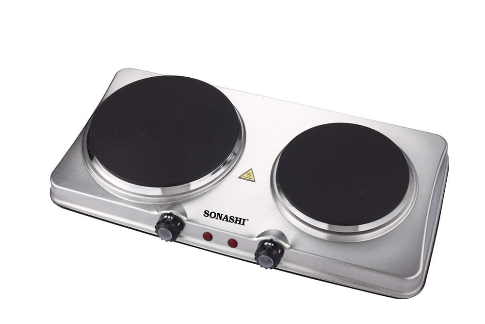 Sonashi Ss Double Electric Hot Plate, Shp-611s