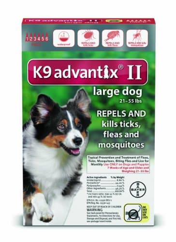 Advantix 6-Month Dogs 21-55 Lbs (Red) @