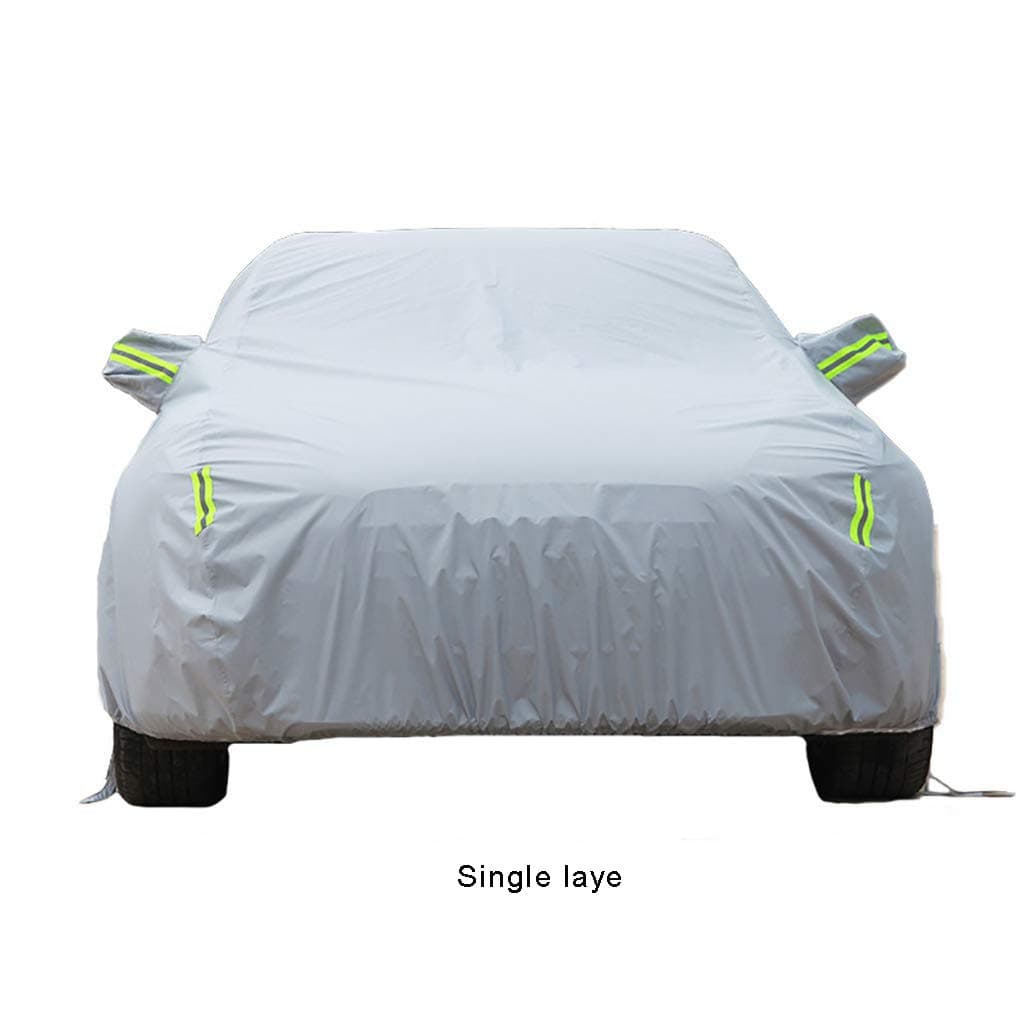 Fully Waterproof Sunscreen Jacket Car Cover is for Covers Porsche Cayenne, oxford cloth/cotton lining All Year Sunshade Insulation Protective Clothing (Color : A-2011 style)