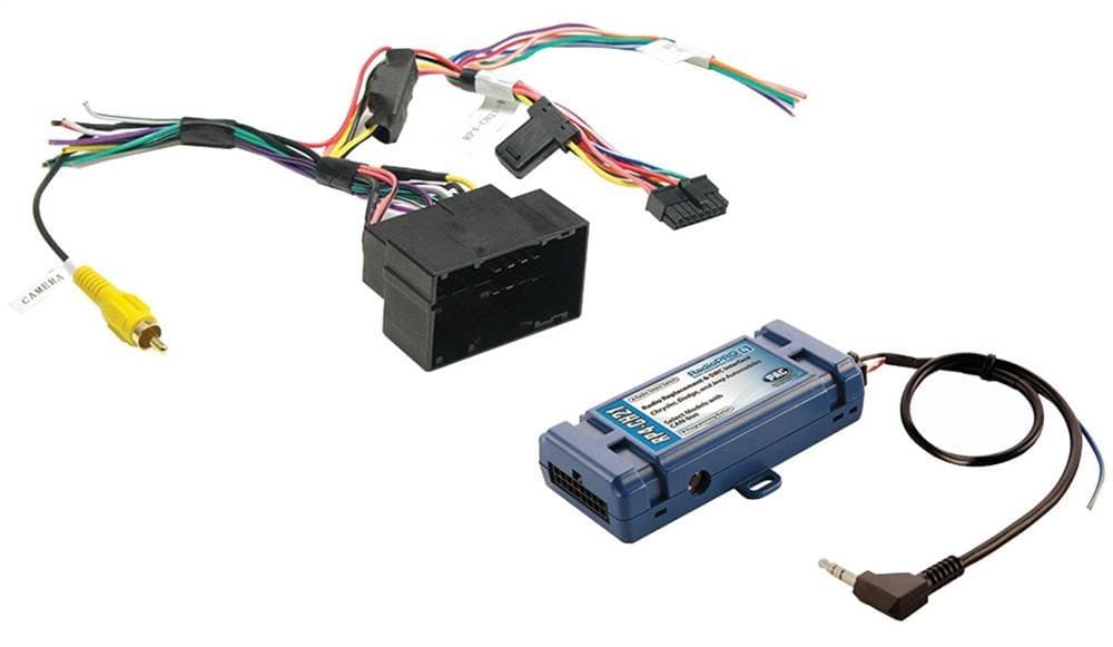 PAC RP4-CH21 RadioPRO4 Interface for Select Dodge Vehicles (2013-2018) with CAN Bus All-in-One Radio Replacement and Steering Wheel Interface, Pre-Loaded with Amplifier Retention, Seat Controls