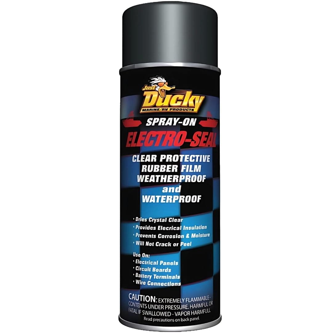 DUCKY PRODUCTS Electro-Seal: Electrical Water Proofing, Spray on Clear Protective Rubber Film, 11 oz