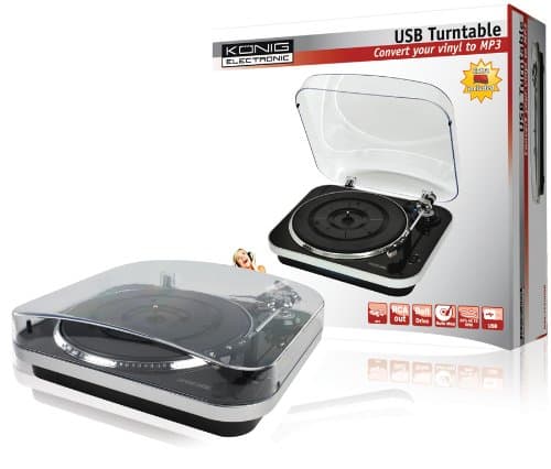 Konig USB Turntable HAV-TT20USB (UK Model)