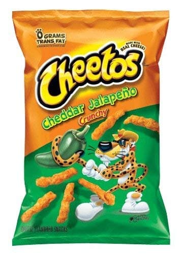 Crunchy Cheddar Jalapeno Flavored Snacks 8.5 oz