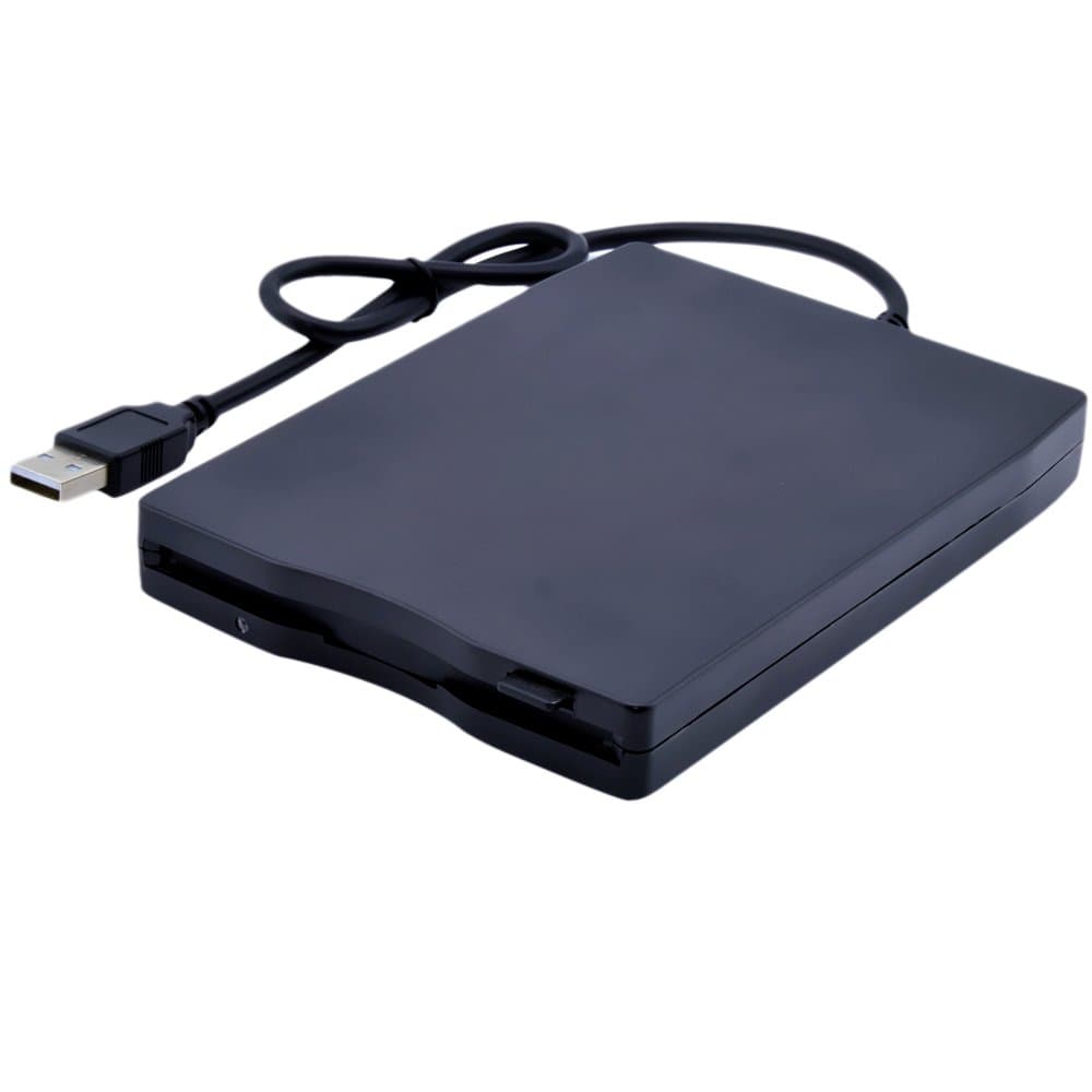 LBRNO USB 2.0 Portable 1.44MB 3.5" External Floppy Disk Drive For Laptop/Desktop