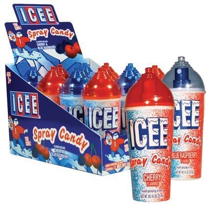 Koko's ICEE Spray Candy, .85 fl. oz (Pack of 12)