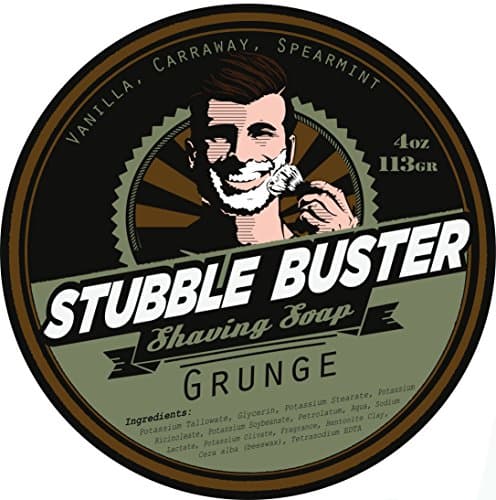 Stubble Buster - Grunge - Handmade Shaving Soap